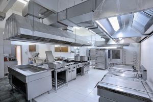professional kitchen interior